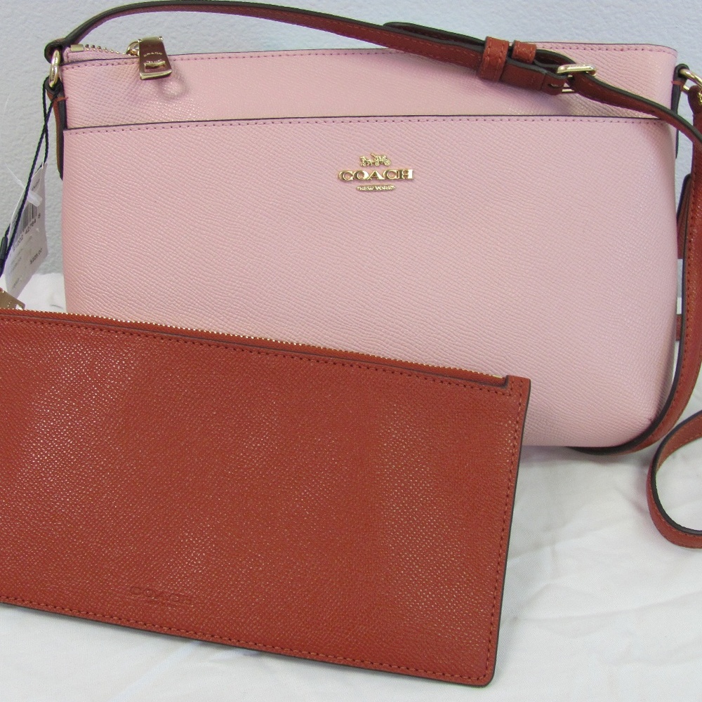 Coach Colorblock E/W PopUp Cross-body Bag